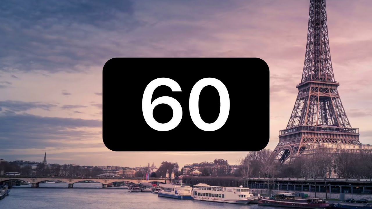 60 Second Paris Countdown