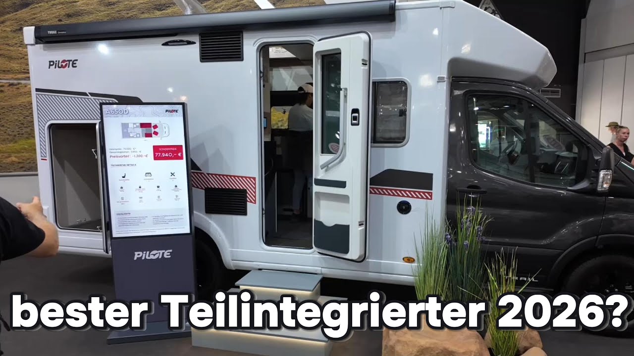 NEUER Pilote A650D! Kompakt, clever & 2025er Neuheit!