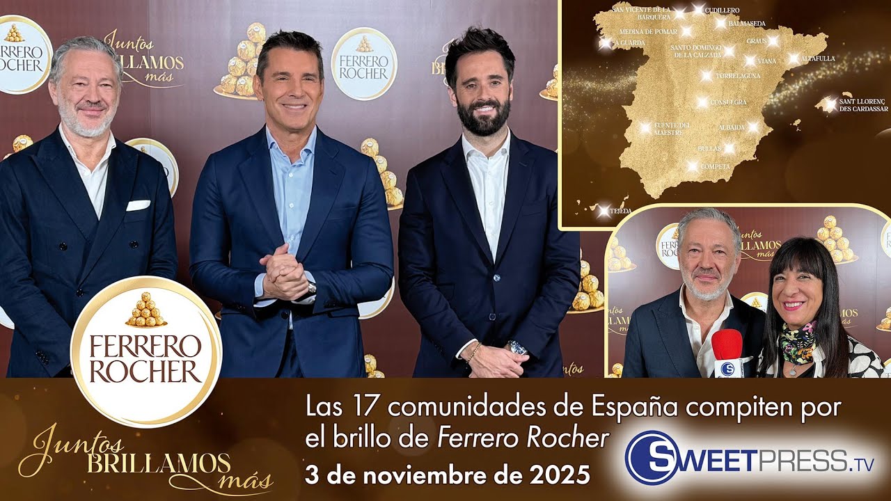Las 17 comunidades de España compiten por el brillo de Ferrero Rocher