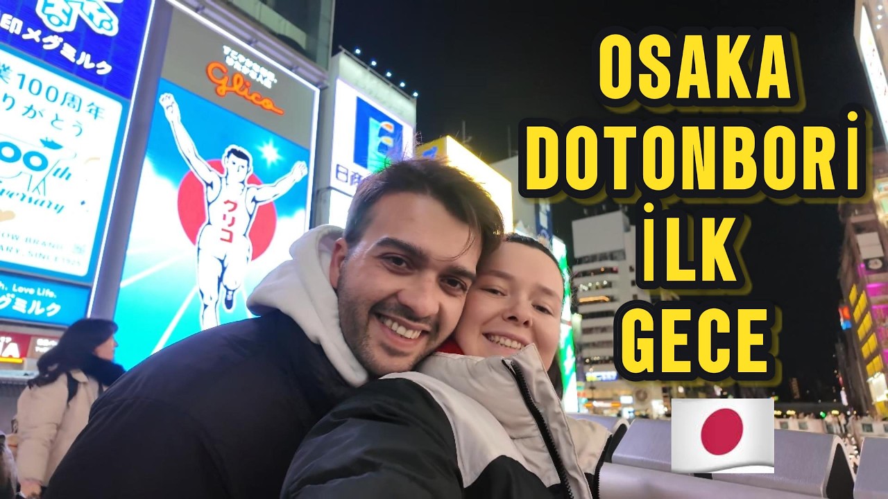 Tokyo’dan Osaka’ya Hızlı Tren 🚄 | Osaka Sokak Lezzetleri & Dotonbori Tekne Turu
