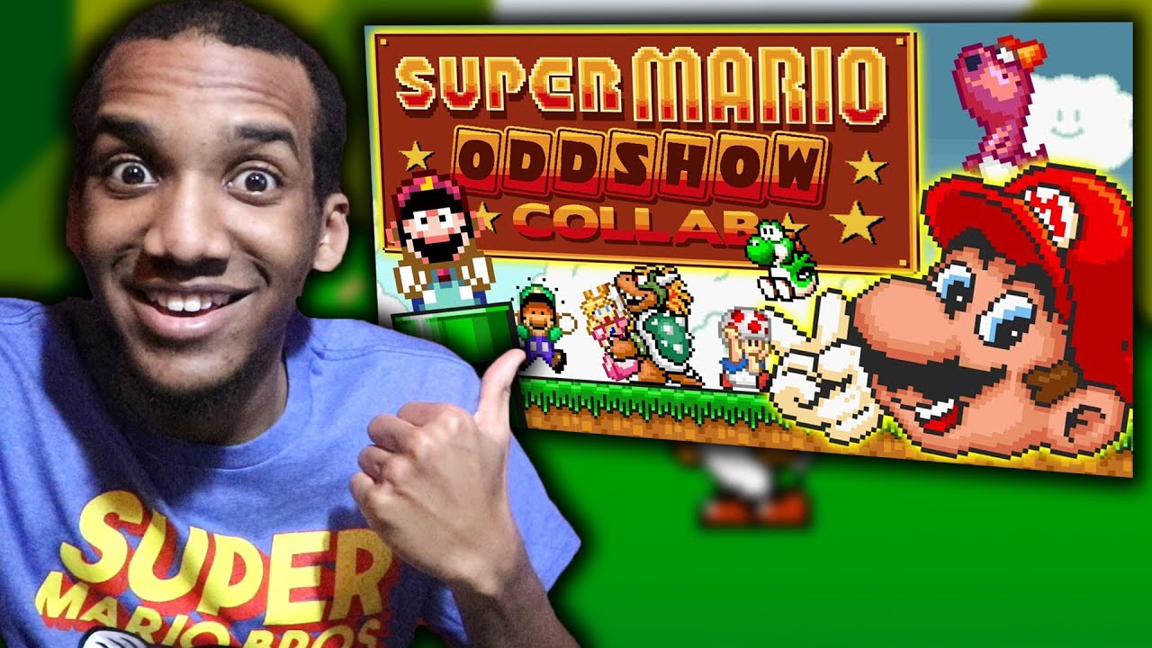 Реакция на коллаборацию Super Mario Oddshow (из DoujinPixation)