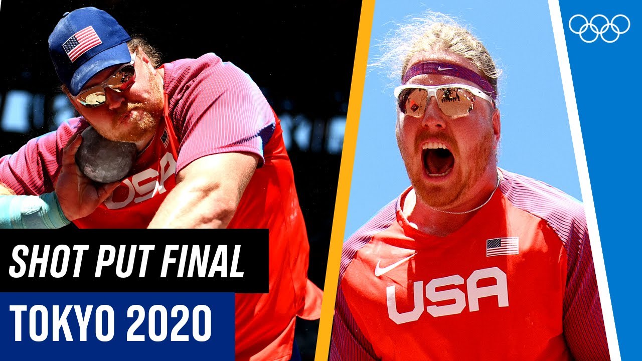 Ryan Crouser sets OLYMPIC RECORD to defend his title | Full Men's Shot Put | Tokyo 2020