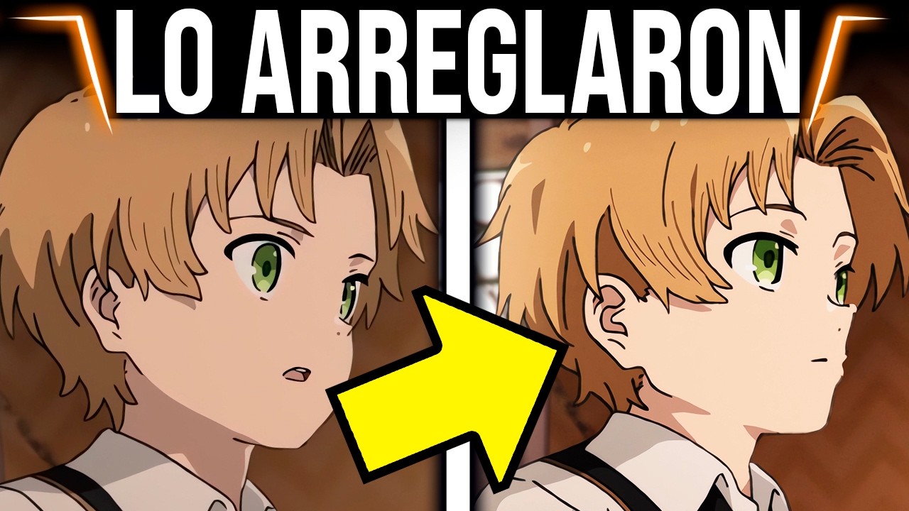 Arreglaron TODOS los dibujos feos de Mushoku Tensei