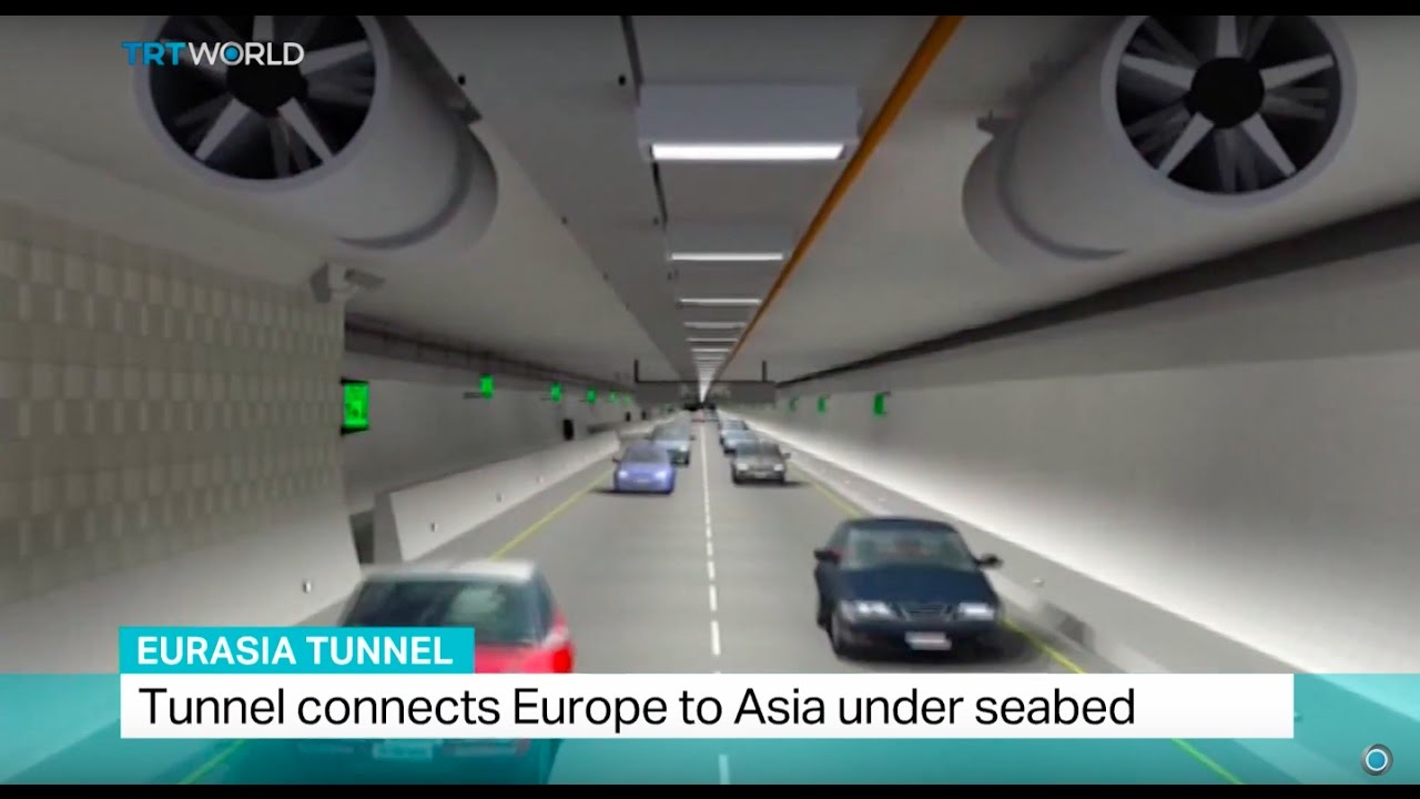 Eurasia Tunnel: Tunnel beneath Bosphorus opens in Istanbul