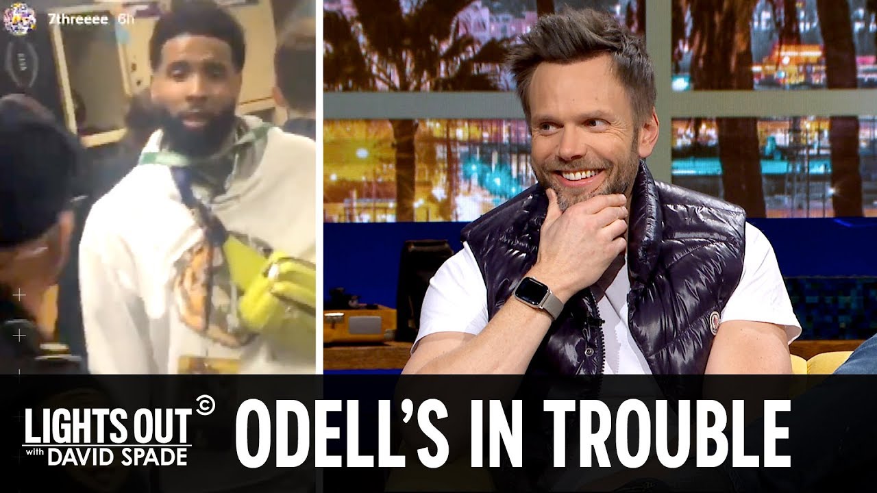 Odell Beckham Jr. Slapped a Cop’s Ass (feat. Joel McHale) - Lights Out with David Spade