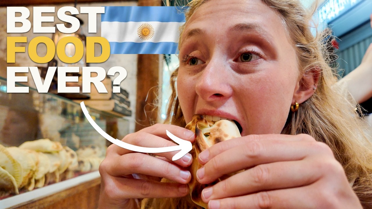 We Love Argentinian Food! GIANT Buenos Aires Food Tour 🇦🇷