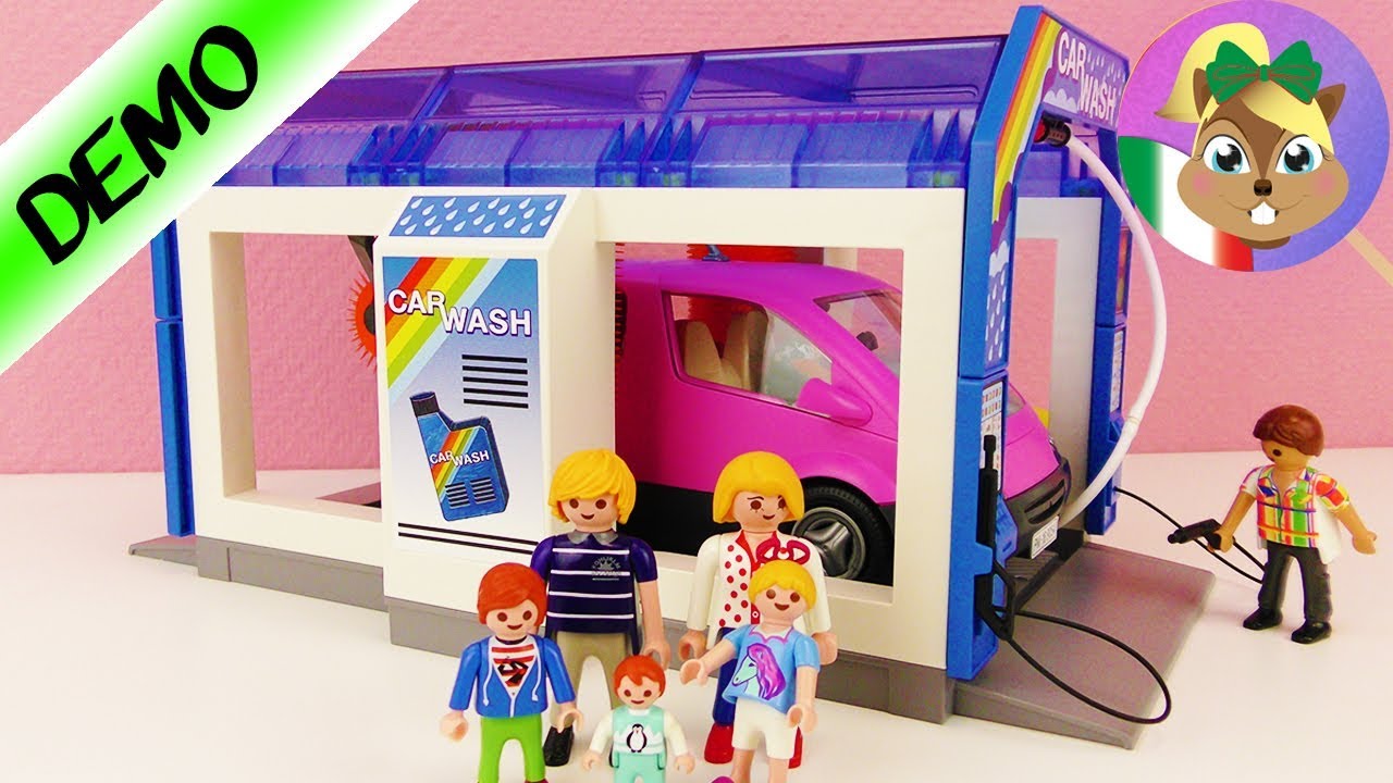 Playmobil - CAR WASH a playmobil city! - Autolavaggio playmobil