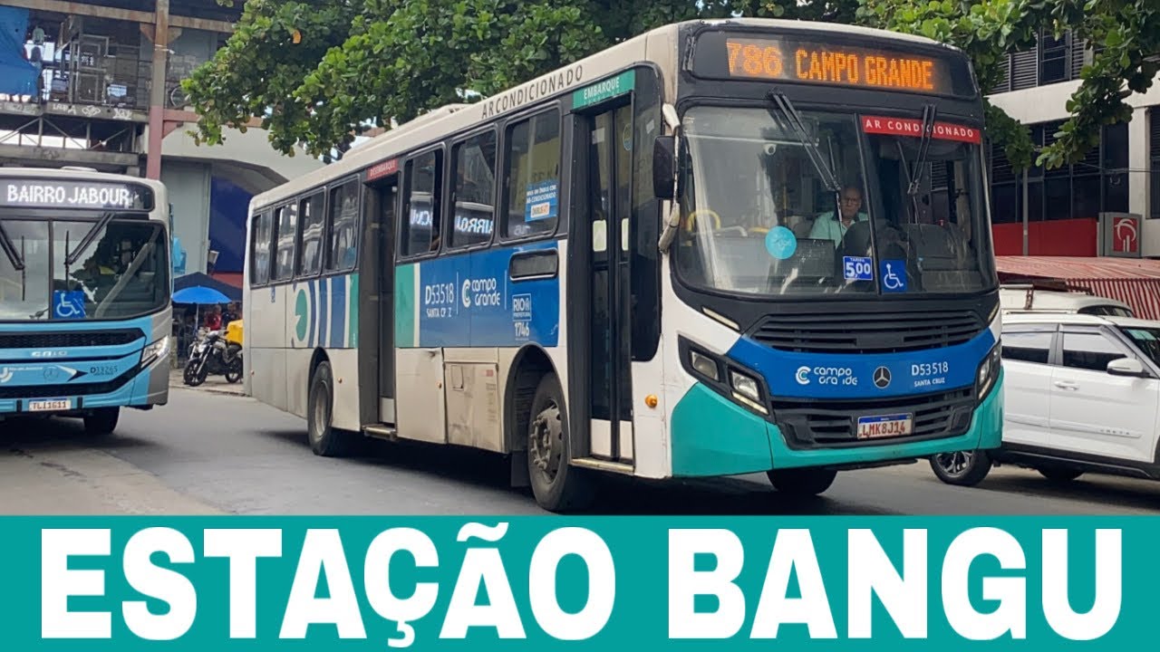 Esta&ccedil;&atilde;o Bangu - RJ - Movimenta&ccedil;&atilde;o de &ocirc;nibus #178