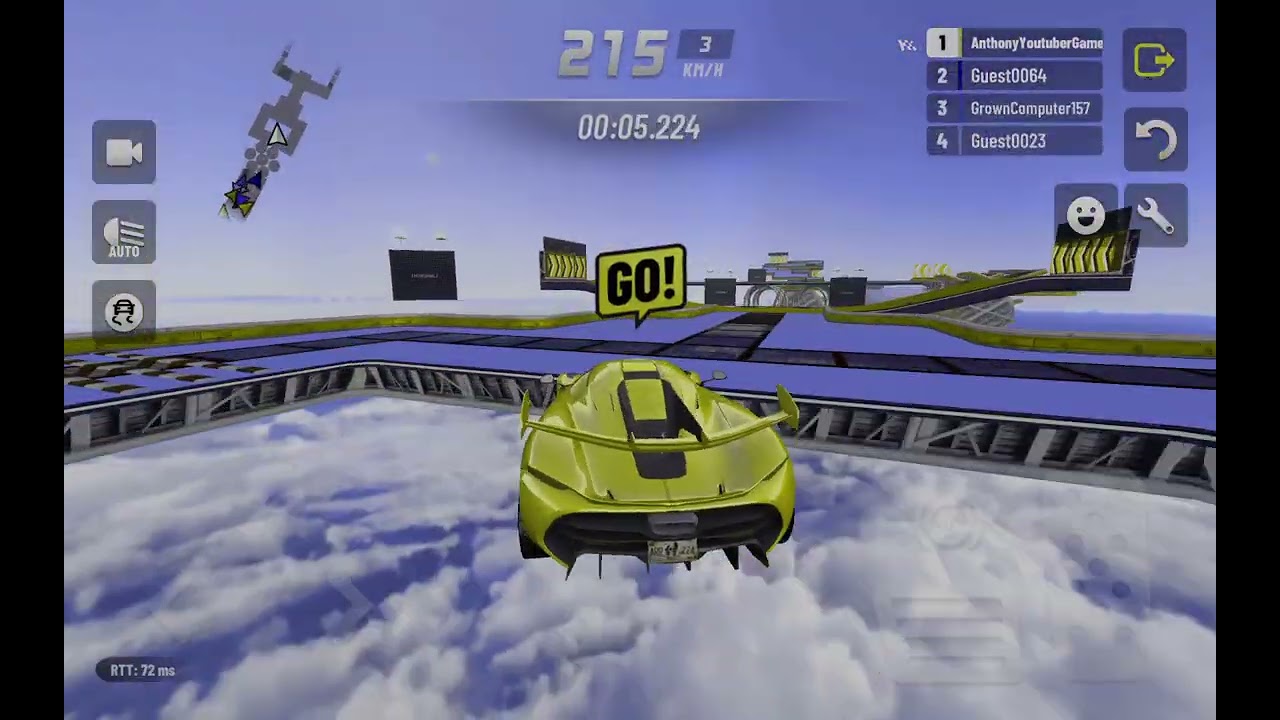Je fais plein de courses sur le jeux de extrême car driver simulation en ligne 🏎️ 🏁 🤩
