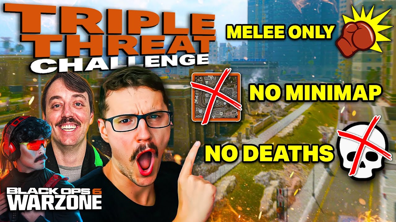 Triple Threat DOMINATION w/ DrDisrespect & BobbyPoff