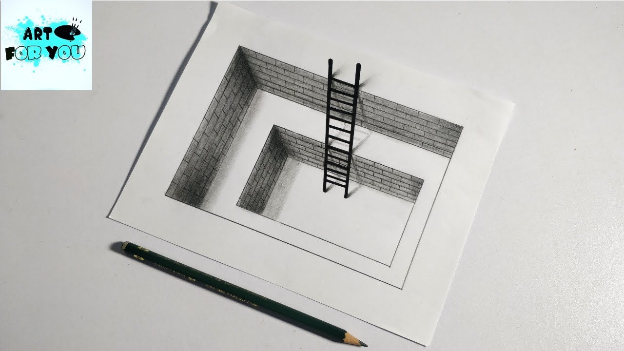 3 Amazing 3D Drawings On Paper | How To Draw 3D Art On Paper | 3D Drawings on Paper | 3d art