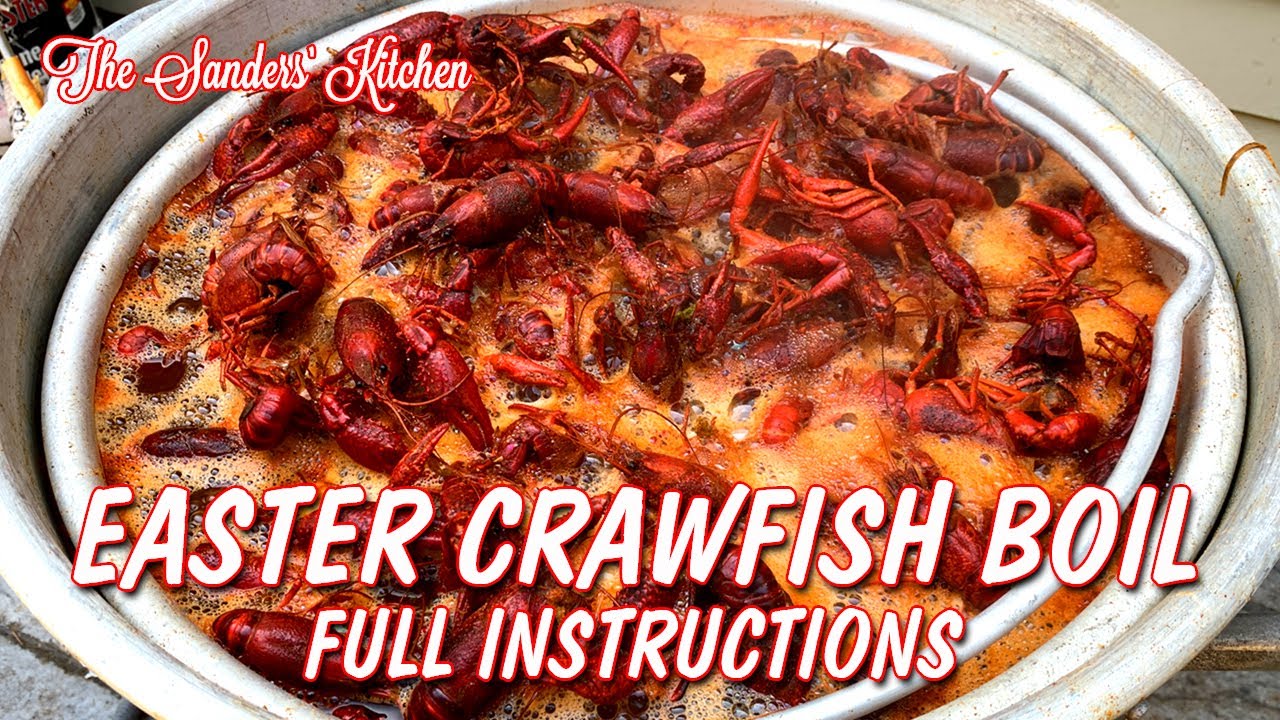 CRAWFISH BOIL | INGREDIENTS AND INSTRUCTIONS | THANKS TO ROSS FOR ALL THE INFORMATION
