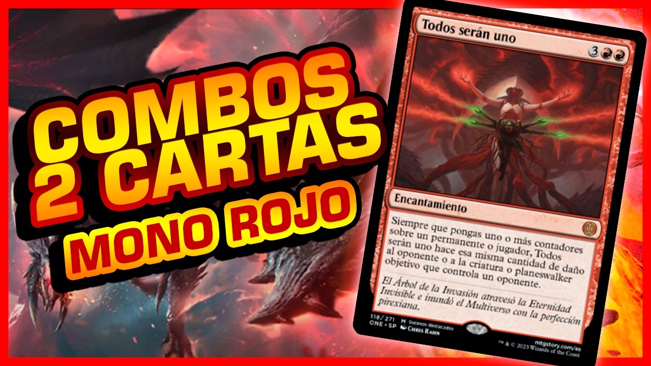 Mejores combos de 2 Cartas Mono 🔴Rojos🔴