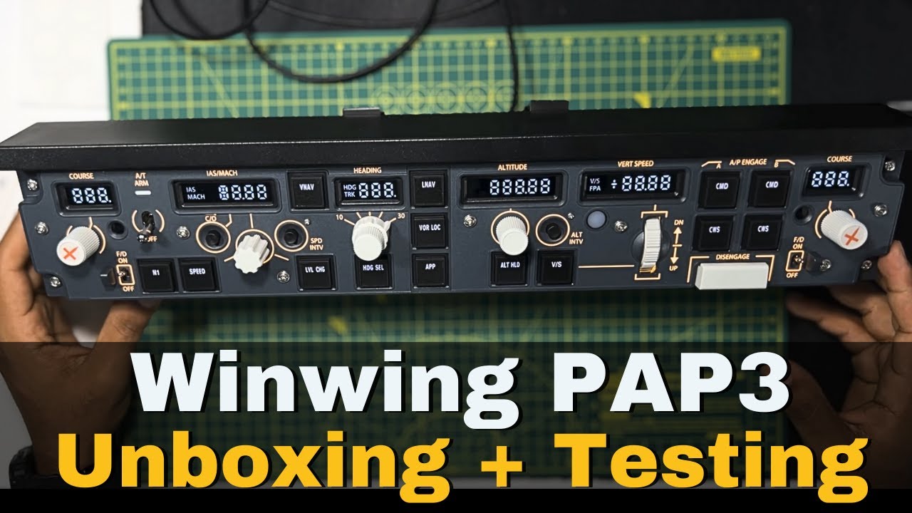 Review: Winwing PAP3 + MAG Switch #winwing