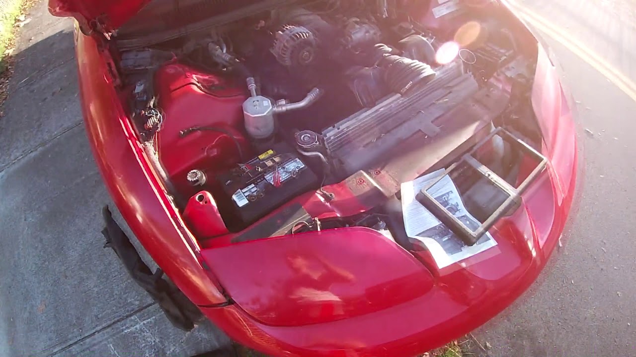 Installing cold air intake on 4th gen Firebird