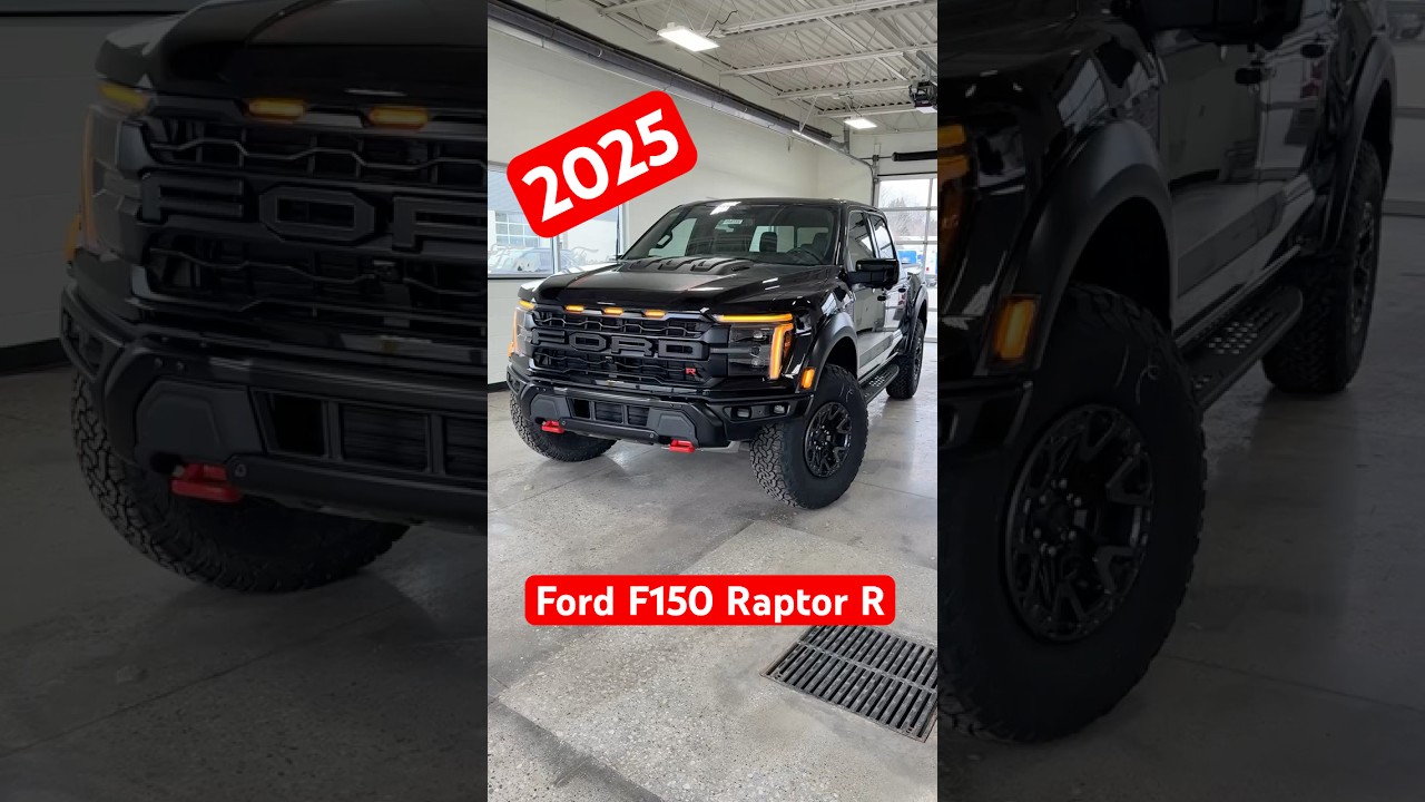 Ford F150 RAPTOR R 2025 года! Экстерьер и интерьер #ford #fordf150 #fordtrucks #raptorr #shorts