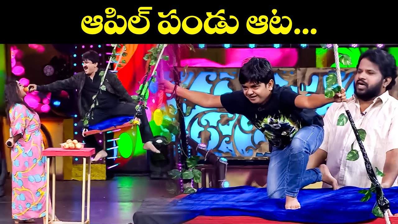 Sridevi Drama Company Most Funny Game | Aadi,  Naresh, Indraja, Rashmi | ETV