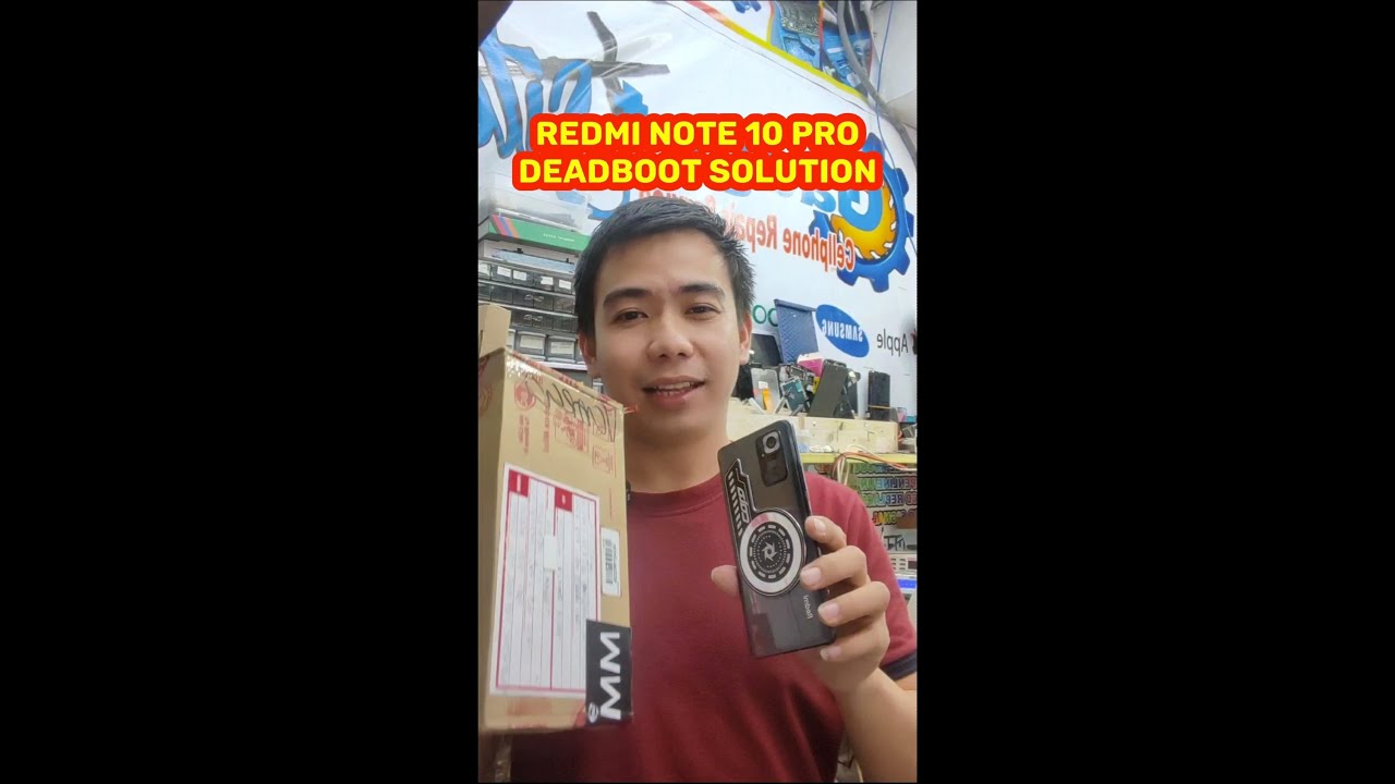 Redmi Note 10 Pro Deadboot No Power Solution