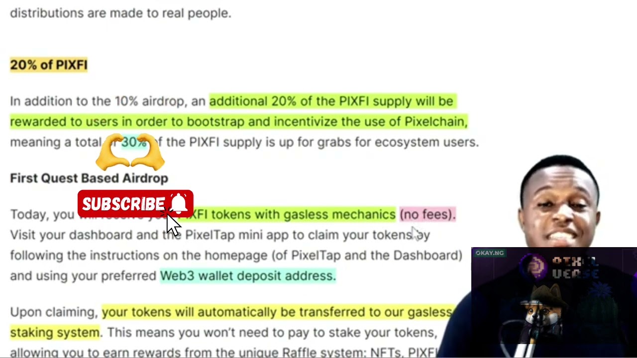 HOW TO CLAIM YOUR PIXELVERSE AIRDROP AND SWAP TO REAL MONEY