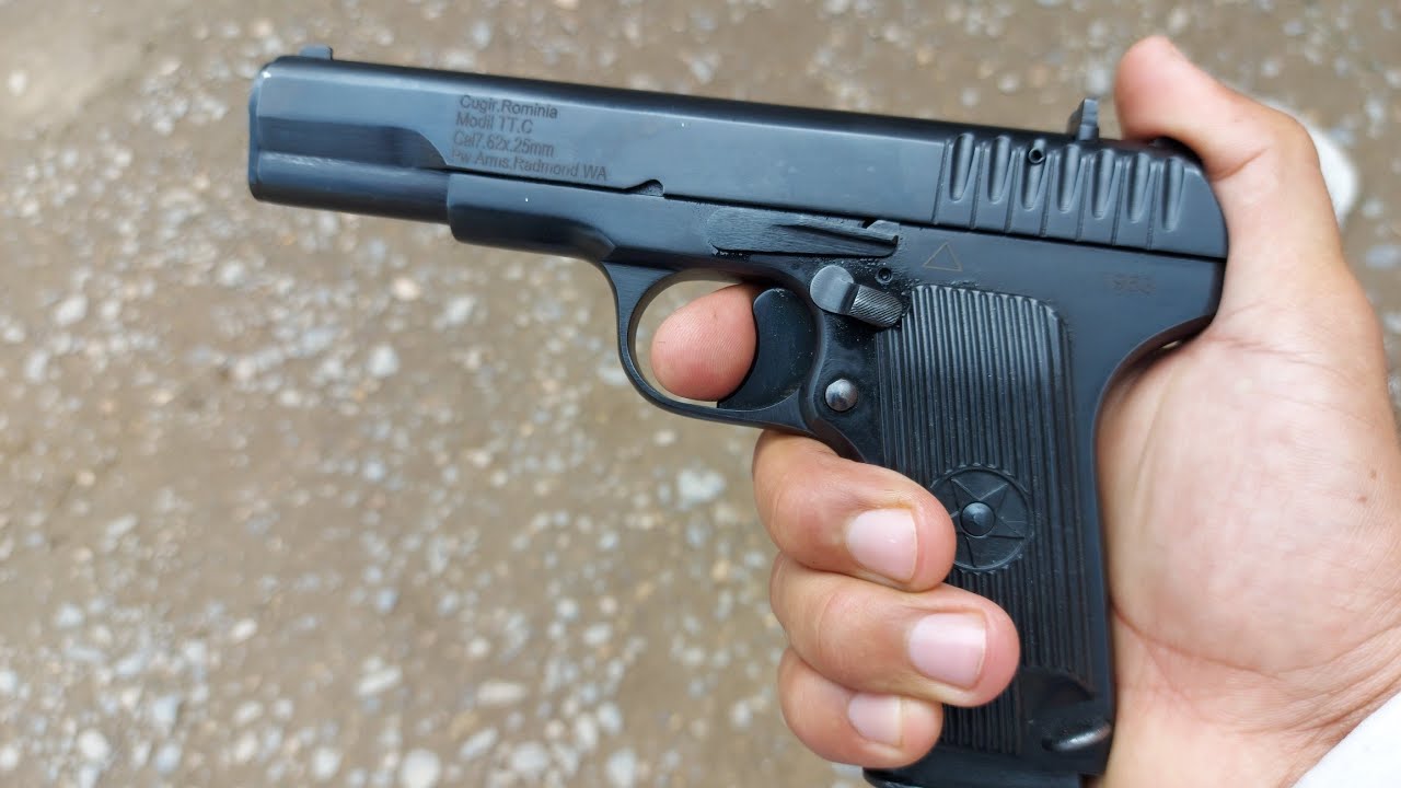 TT30Bore Romanian Pistol Full Detailed information Video&Testing With Excel Barrel/Technical Weapons