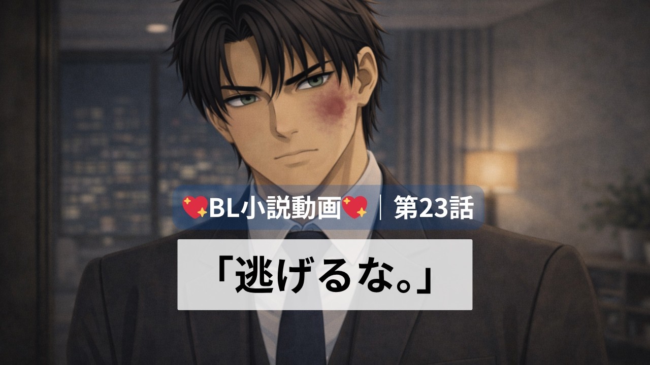 【BL小説動画】第23話「その手を離せ &mdash; Let Me Go」