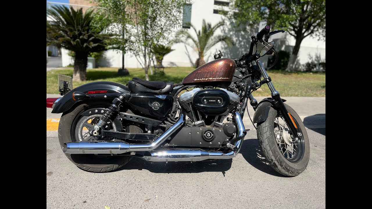Harley Davidson Sportster Forty Eight 2014...Revisión y comentario. Vale la pena actualmente? (2023)