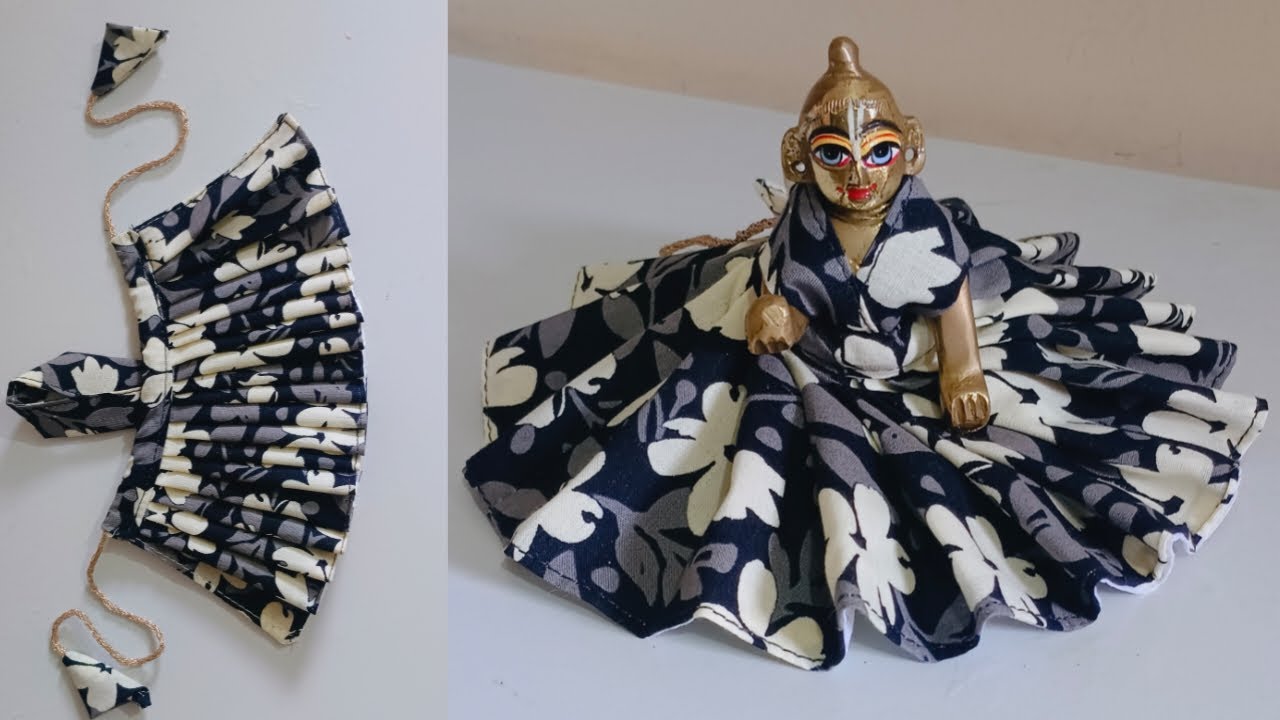 बिना किसी लेस के बनाए लडडू गोपाल की ड्रेस/laddu Gopal Ki Dress/Kanhaji Ki Dress/Summer Dress/Poshak 