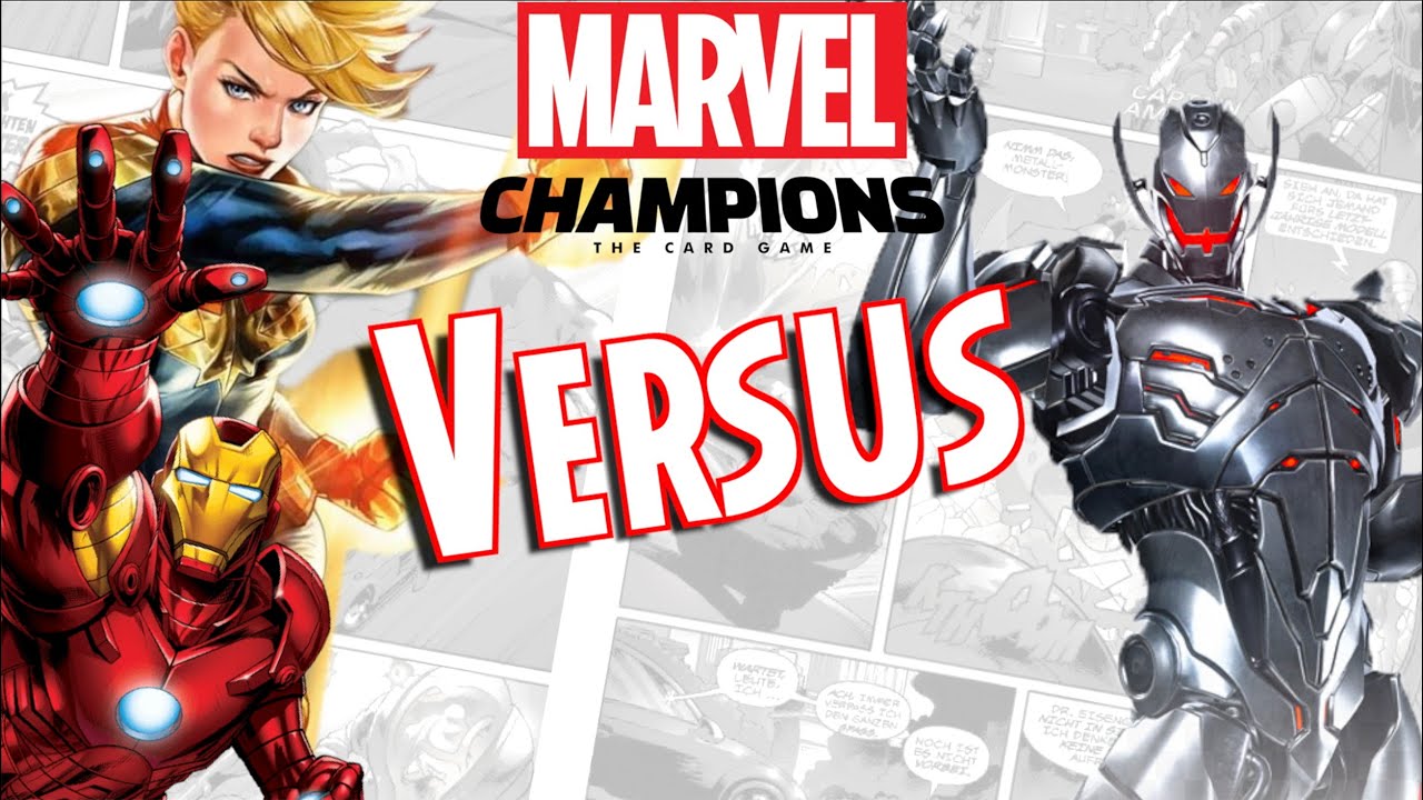 MARVEL Champions PARTIDA contra ULTRON. El juego de cartas [español]