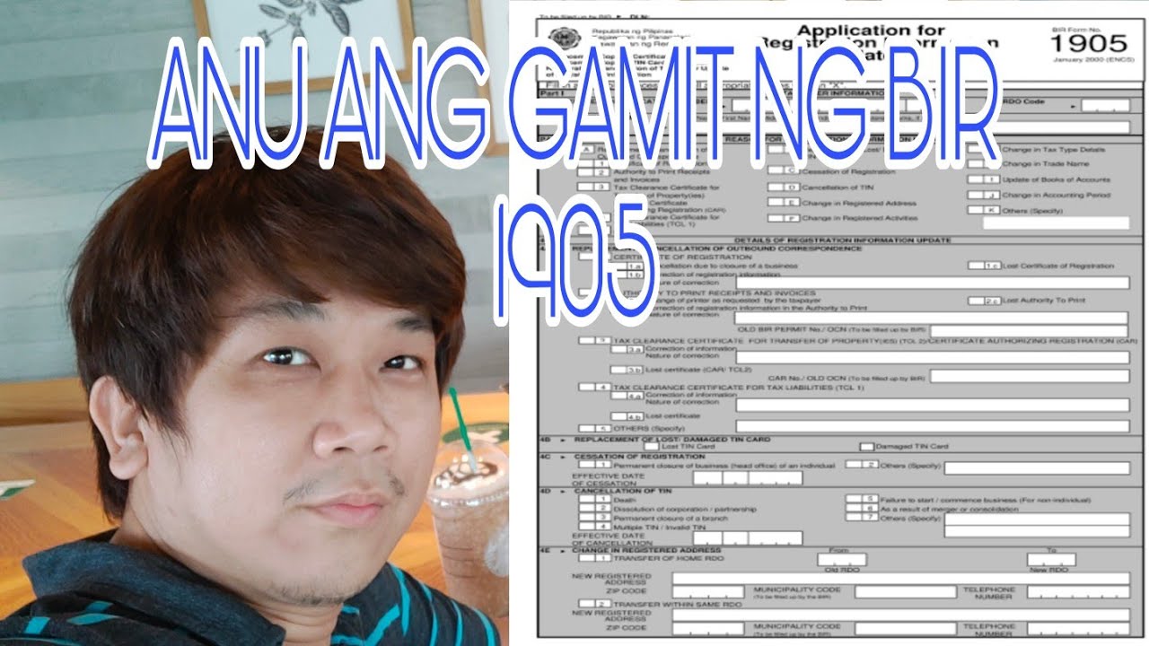 Easiest and simple way. how to use of BIR 1905 in philippines