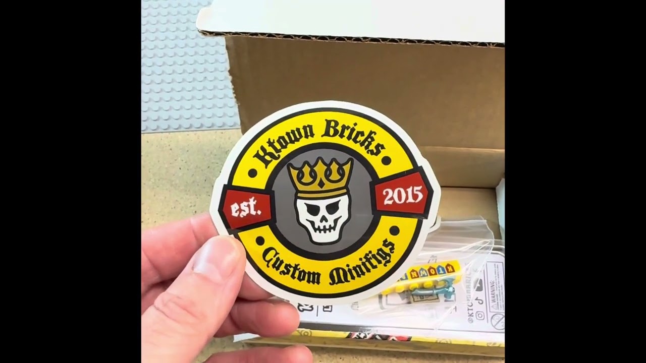 First order from Ktown bricks - knights tournament 2025 