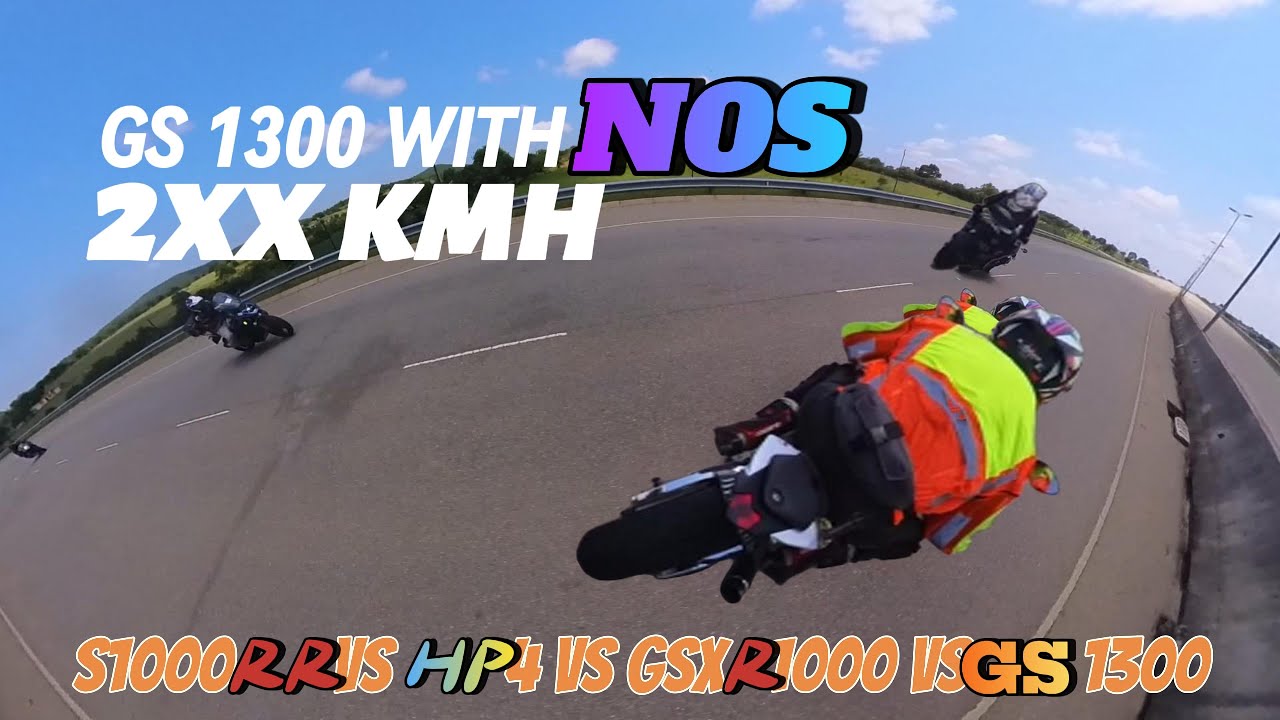 Annual Ubuntu Breakfast run Eswatini | Fast GS1300 gives sportbikes problems | S1000RR POV