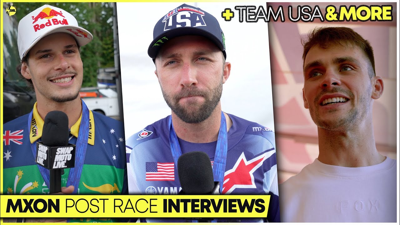 Team USA, Lawrence, Cairoli, Roczen, & More talk 2025 MXoN!