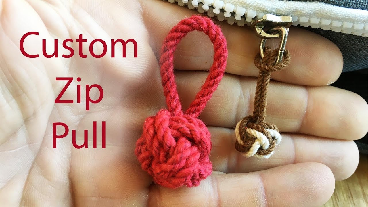 Zip Toggle, aka Sailors Knife Lanyard Knot