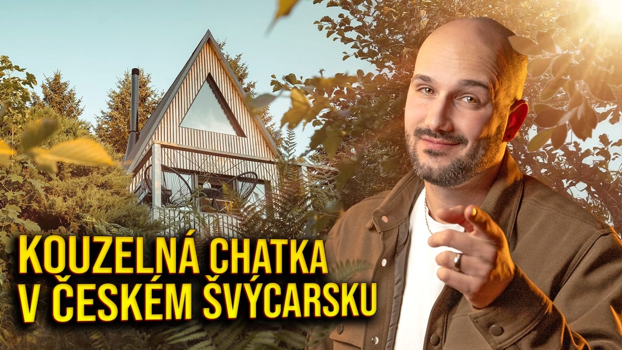 Kouzelná a útulná chatka v Českém Švýcarsku. Tohle 