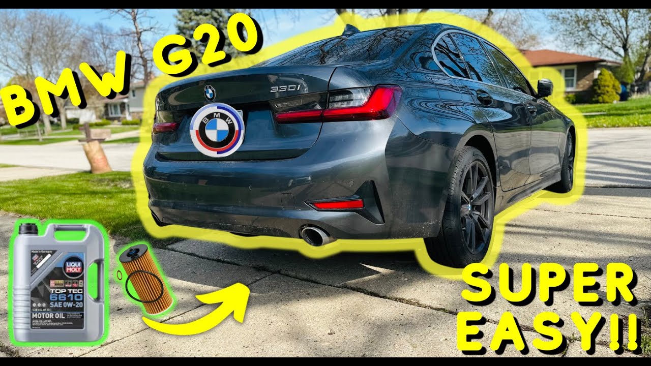 2019-2022 (G-20) BMW 330i Easy oil change
