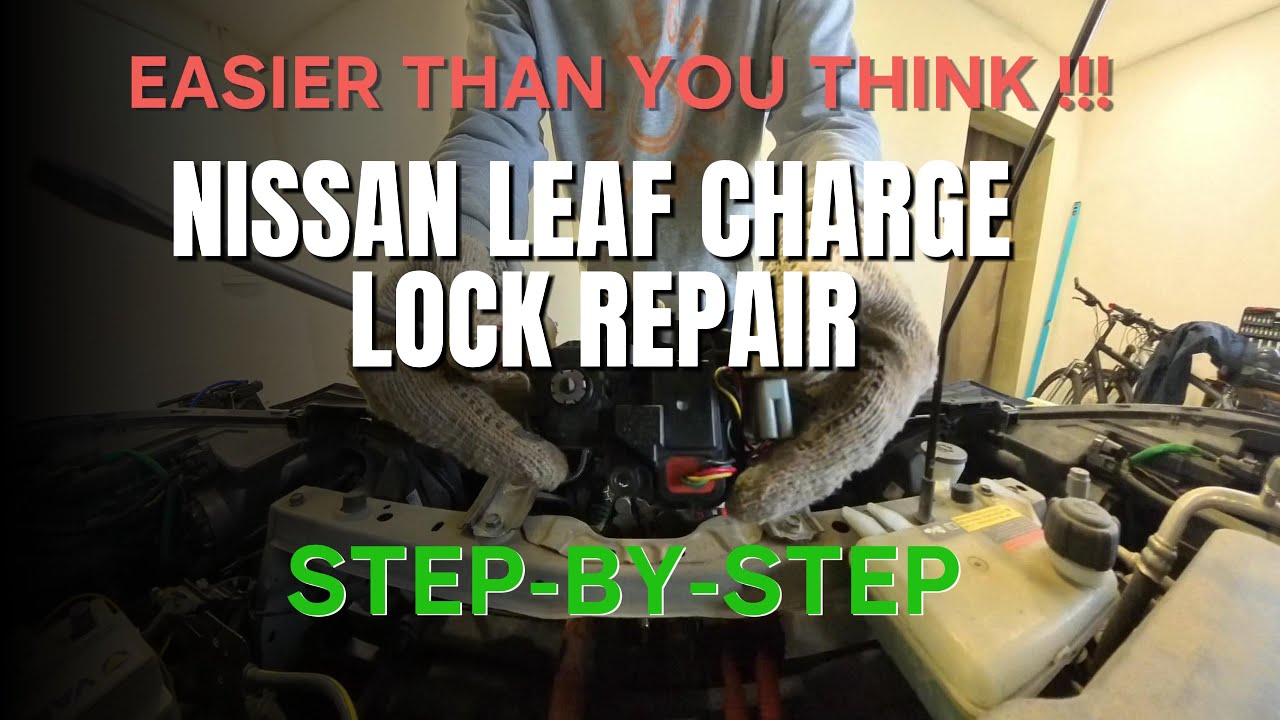 Nissan Leaf ZE1 Charge Plug Lock gear repair, replacement part