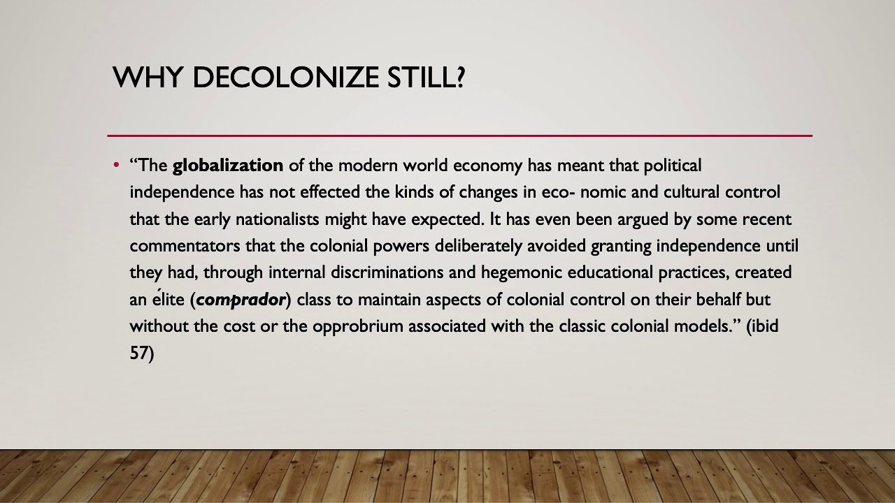 Decolonizing the Classroom? — Week 1 Lecture for GEND2001: Decolonizing Gender (Gender Studies, HKU)