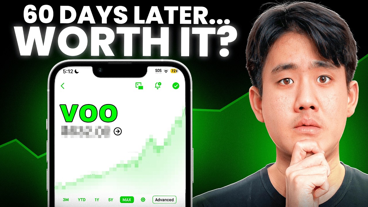 I Invested $5 A Day Into VOO For 60 Days...Here Is How EXACTLY Much I Made!!