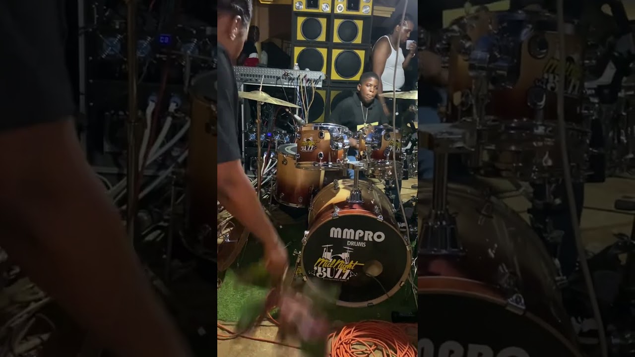 Drummer boy Jayden vibing in long coffee#fyp#entertainment#deadyard