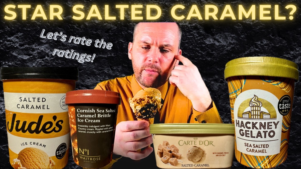 Salted Caramel Ice Cream Great Taste & Value Test 🍨 1⭐ → 3⭐ + Wildcard