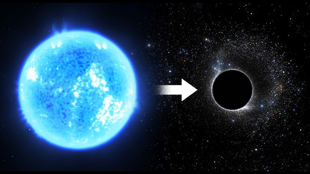 A quoi ressemblerait la formation d'un trou noir ?
