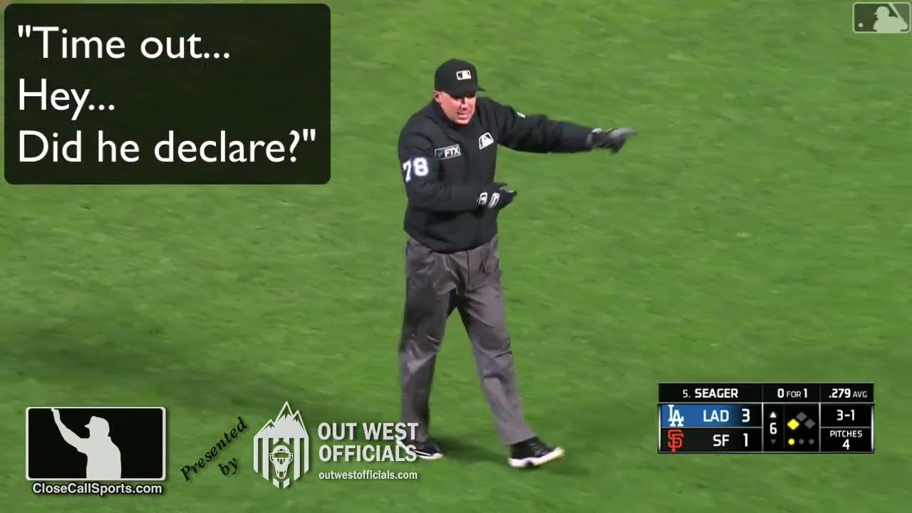 Umpire Adam Hamari's Balk Call Against Giants pitcher Jose Quintana Scores Dodgers R3 Justin Turner