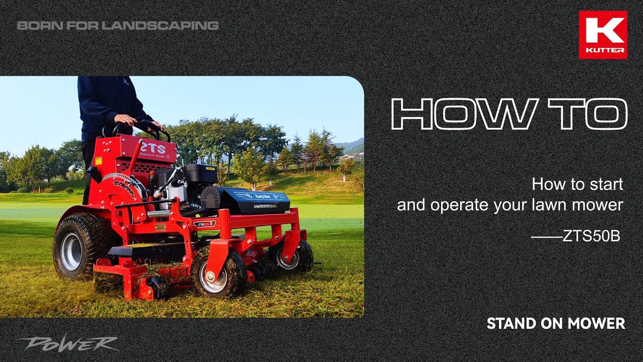 ZTS50B Lawn Mower Starting Tutorial#starting #tutorial #zts #mowing #howtostartabusiness
