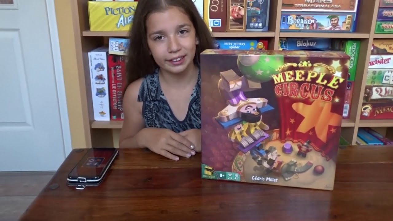 Meeple circus társasjáték bemutató