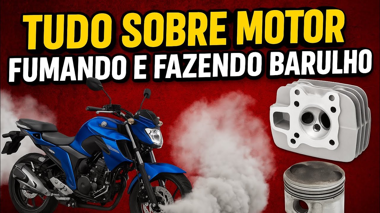Tudo sobre Motor Fumando e barulho na parte de cima ! Fazer 250 , xtz250 Lander e Ténéré !