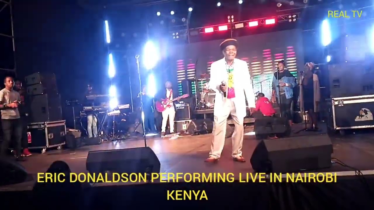 ERIC DONALDSON LIVE IN NAIROBI KENYA 2nd July 2022