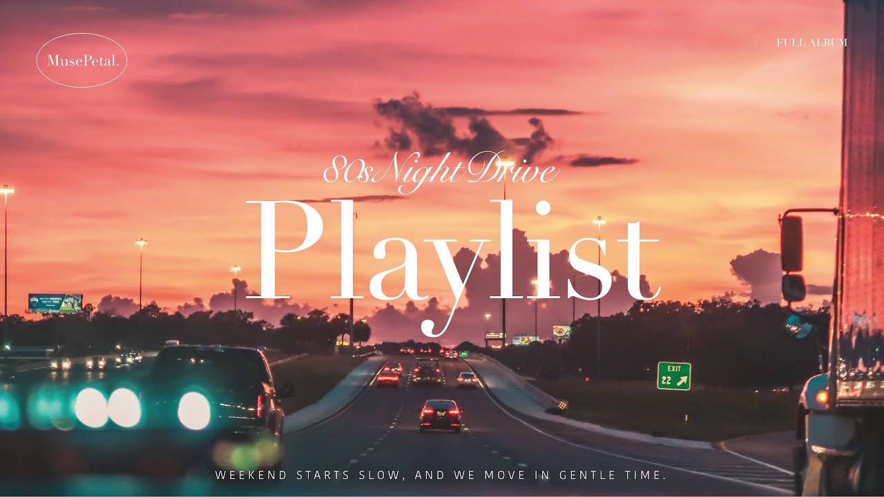 [Playlist] 80s Night Drive | K Indie Pop R&B for Weekend