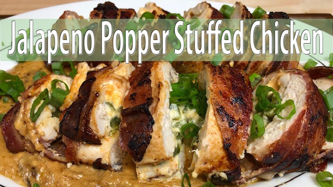 JALAPENO POPPER STUFFED CHICKEN | TURNING AN APPETIZER INTO DINNER