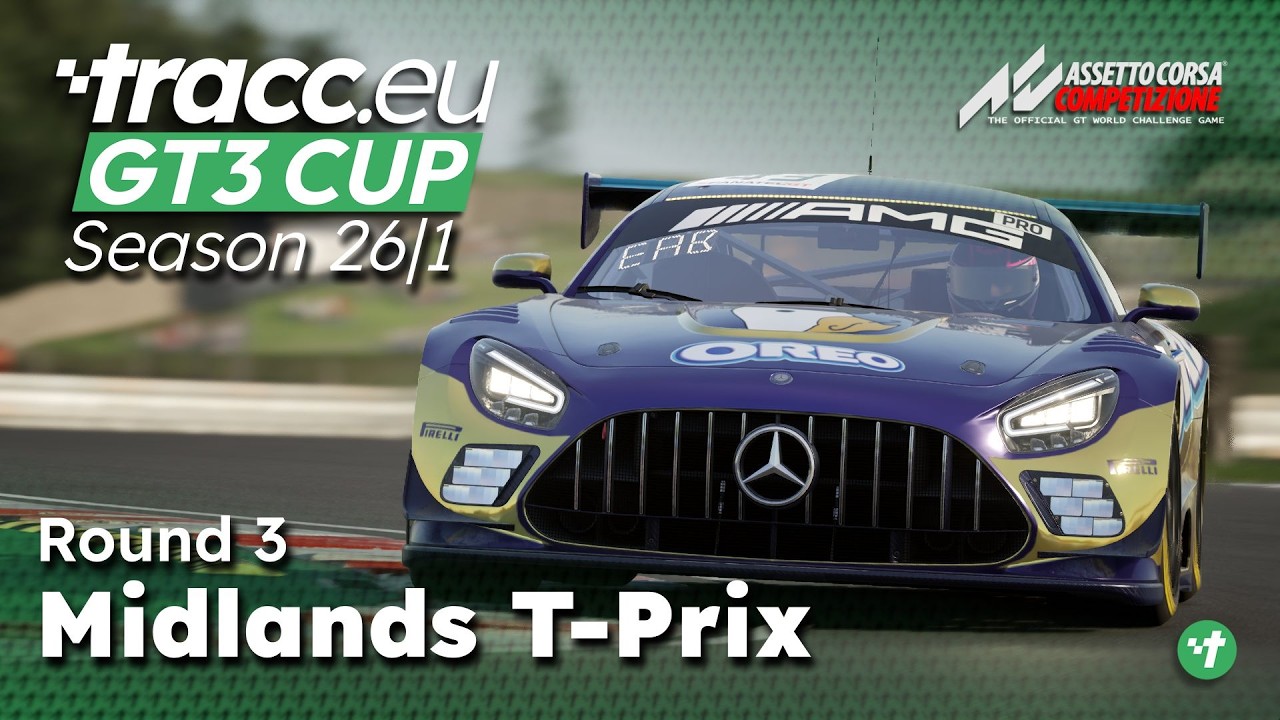 tracc.eu GT3 Cup Season 26|1 | Round 3: Midlands T-Prix