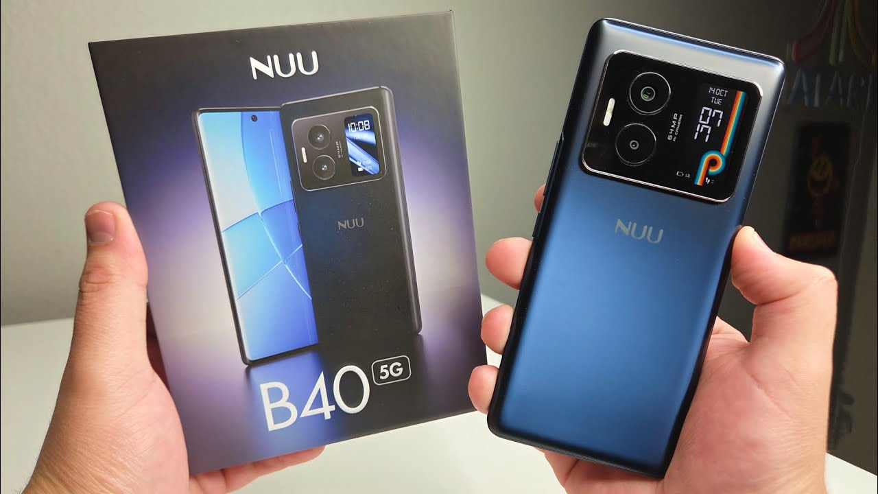 Распаковка и обзор NUU Mobile B40 5G!